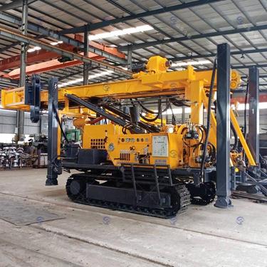 供应顶驱水井钻机JDL-350冲击式打井机 履带式地质岩芯钻机