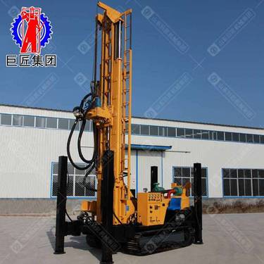 履带式气动水井钻机华夏巨匠大型***气动钻井机