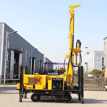 气动水井钻机 履带钻井机厂家快速打井设备 履带打井机气动钻井机