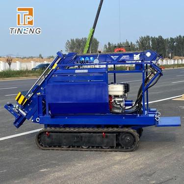 土壤取样钻机厂家 供应液压式取土钻机 环境勘测 履带式自动力行走