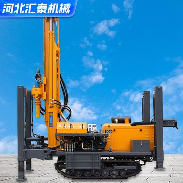 HT180型进尺快气动水井钻机 岩石打井机 履带式勘探装备