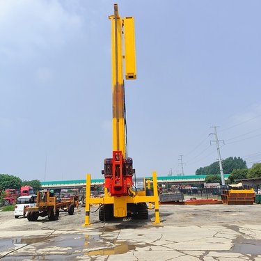 履带式长螺旋钻机供应 灌注桩引孔一体机 CFG抗浮锚杆钻孔机