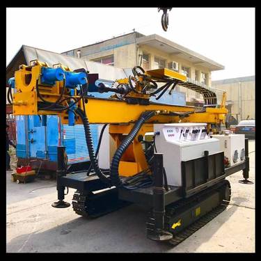 可多角度施工高压旋喷钻机 履带扩大头旋喷锚索钻机 配套高压泵