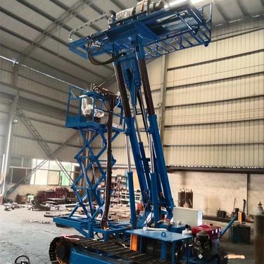 浙江湖州 高压履带式潜孔钻机 甘肃定西 开山KQD潜孔钻机