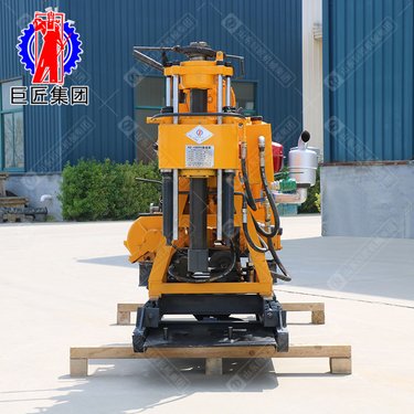 地质勘查履带岩心钻机 钻探200勘探机械设备矿用钻探取心钻机凿岩