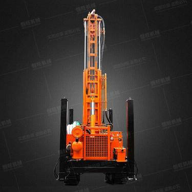 气动打井机 履带式水气两用钻机 工程降水井钻井机器 ***