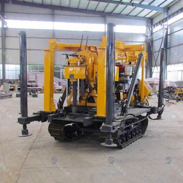 产销履带房勘地勘钻机XYD-130液压钻探机 小型履带钻井机
