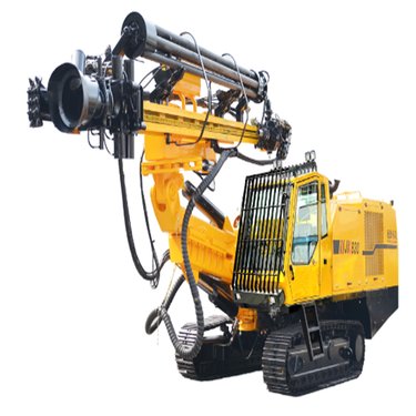 小型履带潜孔钻机 隧道护坡支护锚固钻孔机 液压冲击回转潜孔钻车