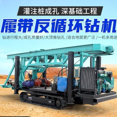 恒旺350履带反循环钻机 灌注桩成孔机 深基础工程用钻孔机