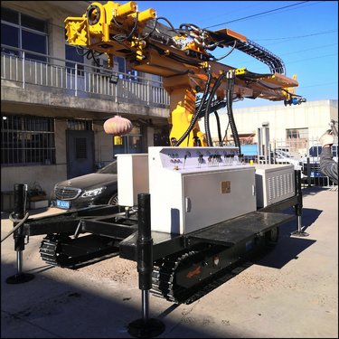 基坑支护锚索钻机 新款高压旋喷钻机桩机 履带单管旋喷打桩机