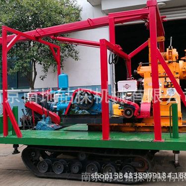 XY-1A(YJ)-L-02-B-SST型履带式钻机及全液压伸缩式自动调高钻塔
