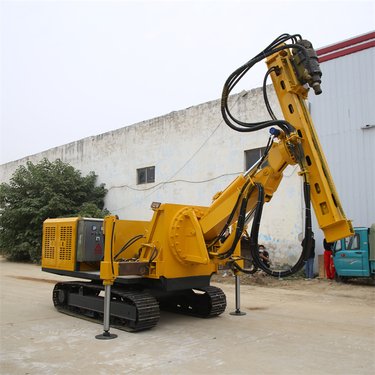 履带式隧道钻机 边坡高举20米升降钻机 矿洞岩石液压锚杆钻孔机