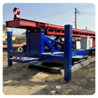 车履带式长钻机动力头360度旋转底盘双油缸加压止水帷幕施工