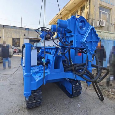 双管高压旋喷钻机 履带旋喷桩机 个尺寸大小机型