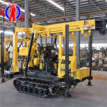 华夏巨匠供应 履带液压钻井机 XYD-130吃水井钻机
