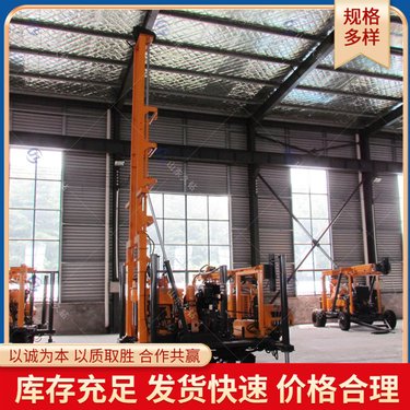 履带式全液压钻机 可移机钻井机 维护少 操作步骤简单