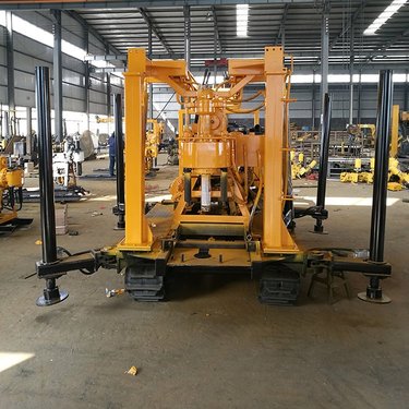 履带式岩心钻机 液压高支腿正循环水井钻机 工程农用灌溉井钻井机