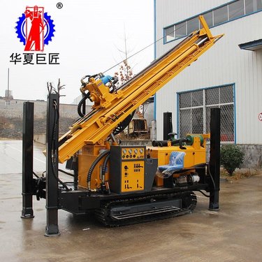 巨匠集团300型履带式气动水井钻机 300米打深水井钻机