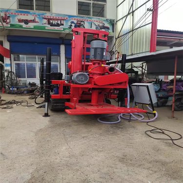 全新矿用履带式钻井机 工程降水反循环钻机 电动液压便携式打井机