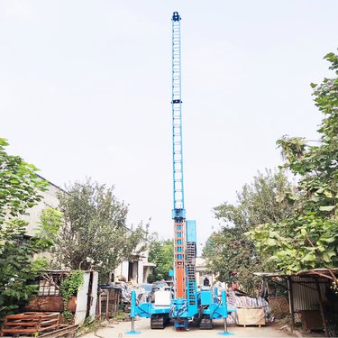 一杆到底高压旋喷钻机桩机 履带式锚固旋喷桩机 三缸旋喷注浆机