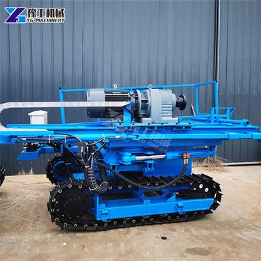 履带式锚固钻机柴动自行走边坡支护基坑加固液压潜孔隧道锚固钻车