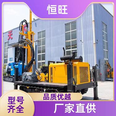 恒旺 全液压探矿钻车 履带式勘探钻机 岩石取样 操作灵活 特殊规格定制