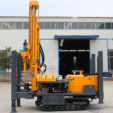 久钻履带式FY180快速打深井钻机 气动打井设备钻井神器