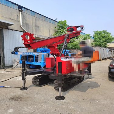 高压旋喷钻机 小型履带旋喷桩机厂家 聚强高压泵