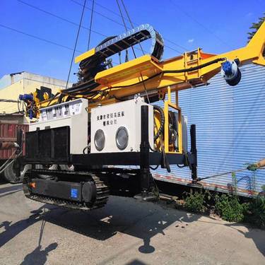 单重管高压旋喷桩机 履带托举带电子显示旋喷钻机 聚强大厂家高压泵