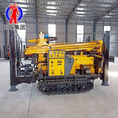 打井机成套设备气动水井钻机CJDX-200米履带式钻深水井