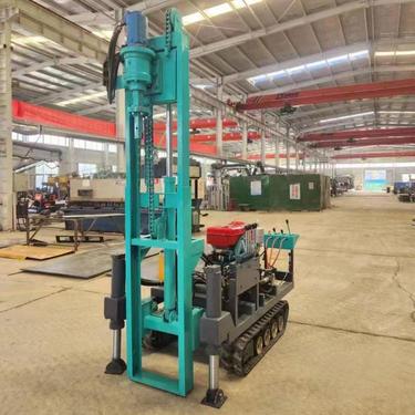 小型带液压支潜孔钻孔机 厂家现货光伏打桩机 柴油动力履带式钻机