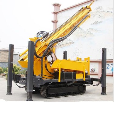 履带式液压潜孔钻机 液压履带式水井钻机 中小型打井设备厂家 气