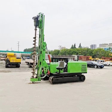 履带光伏打桩机 多用型光伏板钻孔机 全液压大扭矩螺旋钻机