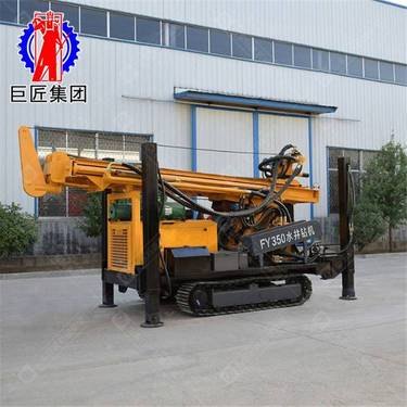 巨匠气动水井钻机打水井钻机气钻履带式钻井设备