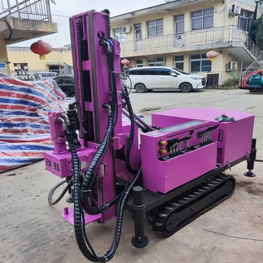 大中小履带旋喷钻机 双三管后台高压注浆泵 2022新款锚固旋喷桩机