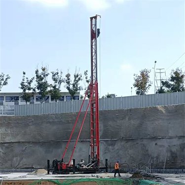 车履带式长钻机动力头隧道18米塔架高喷台车液压工程机械