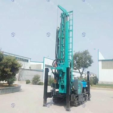 产销空压机打井机FY280气动履带水井钻机 农村快速钻井机