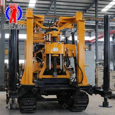 巨匠XYD-200履带款液压水井钻机 深水井钻机200米柴油动力