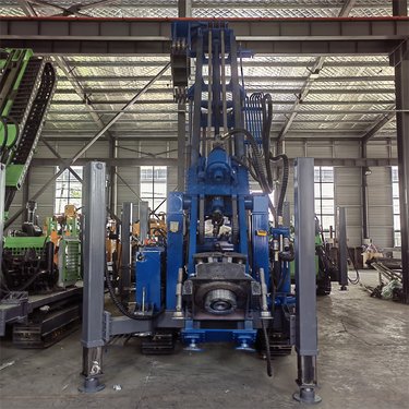 机械顶驱水气两用钻机JDL-5工程地质勘探岩心钻大型履带钻井机