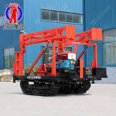 华夏巨匠 供应履带款30钻机SH30-2D型 30米环境检测取土取沙设备 冲击式取土样钻机