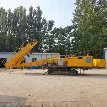 履带式护坡钻机 工程用全液压高举升边坡支护钻孔机