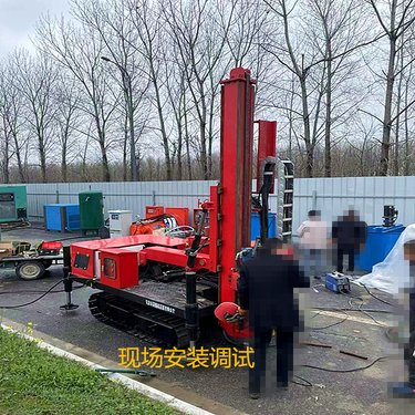 高压旋喷桩 顶管工作配套旋喷钻机 XPL-50B锚固旋喷履带机