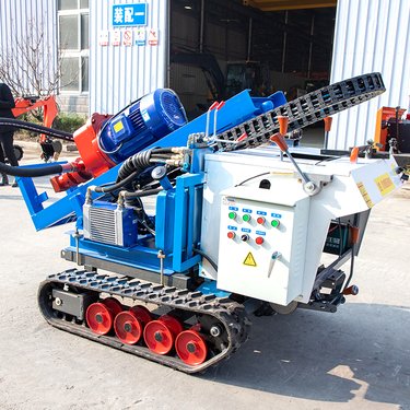 甘肃张掖 高支腿履带气动钻井机 云南楚雄 全气动潜孔钻机潜孔钻机
