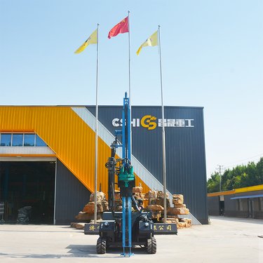 昌晟 履带式潜孔钻机 一体式露天岩石打孔 多角度钻孔