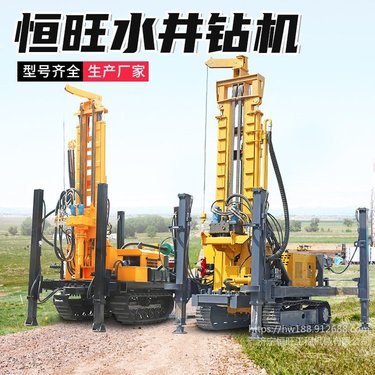 气动钻井机 恒旺钻井设备 装卸车方便高支腿履带气动钻机