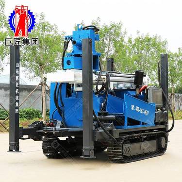巨匠履带取土样钻机HBZ-2岩土勘察设备30米建井