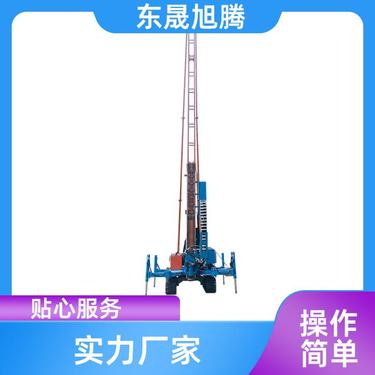 东晟旭腾 支持定制 XDZ-80A履带式低架旋喷钻机 钻具配套全 稳定性好
