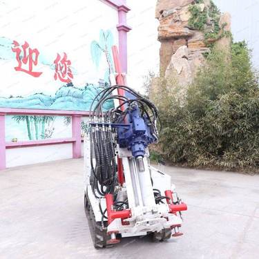 地表勘探环境取样钻机履带环境监测钻井机直推式环境取样钻机